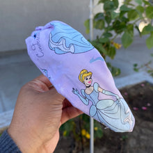 Load image into Gallery viewer, Blue Princess Knotted Headband