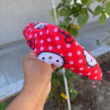 Load image into Gallery viewer, Red HK Knotted Headband