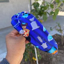 Load image into Gallery viewer, Haunted snacks Knotted Headband