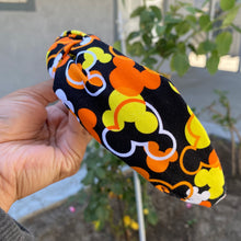 Load image into Gallery viewer, Candy Corn Knotted Headband